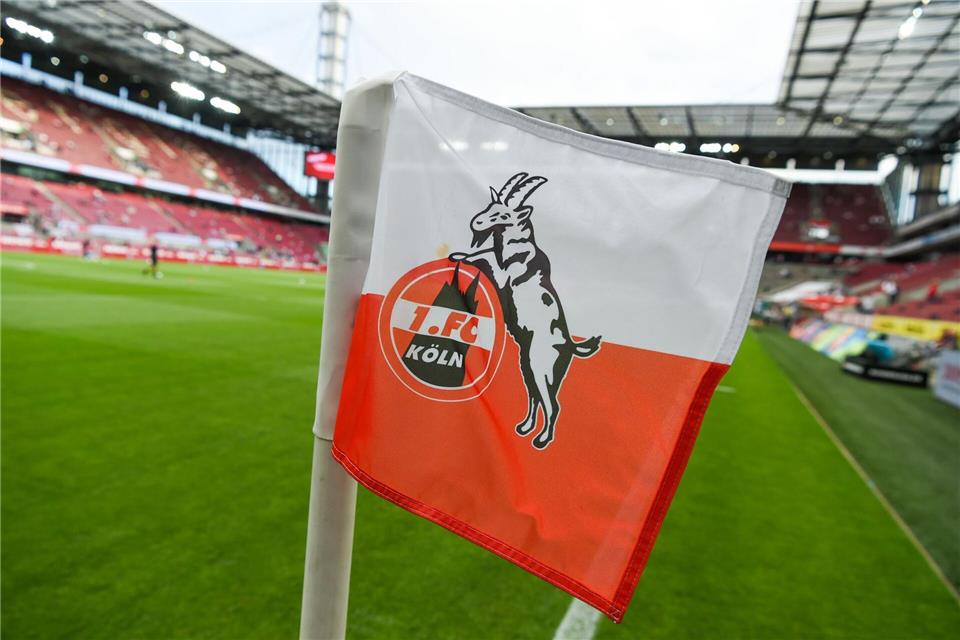 Logo des 1. FC Köln, bei dem Anna-Lena Stolze ihren Vertrag verlängert hat.Christophe Gateau/dpa