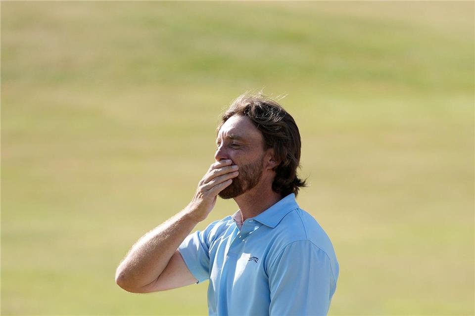 Lokalmatador Tommy Fleetwood beendete die Open Championship auf dem vierten Rang. Peter Byrne/PA Wire/dpa