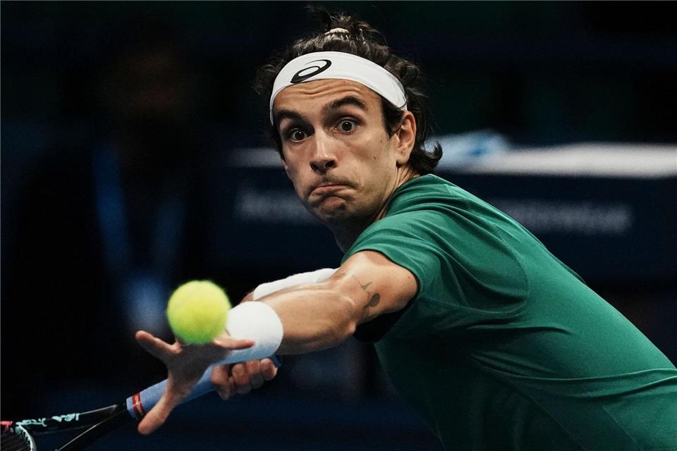 Lorenzo Musetti hat es doch noch in die ATP Finals geschafft.Thanassis Stavrakis/AP/dpa