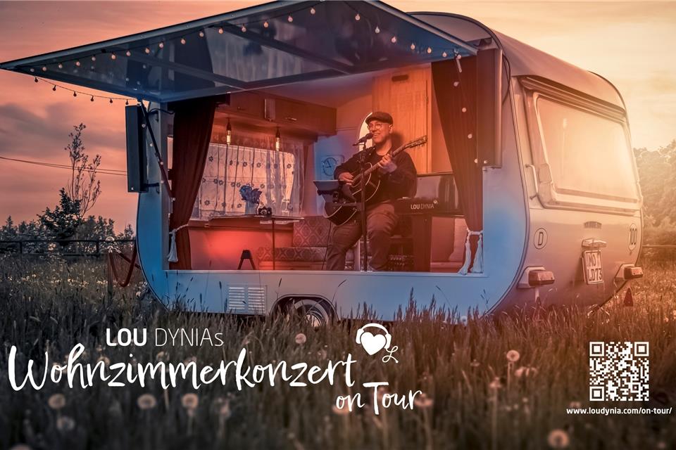 Lou Dynia gibt am Freitag ein „Wohnzimmerkonzert“.