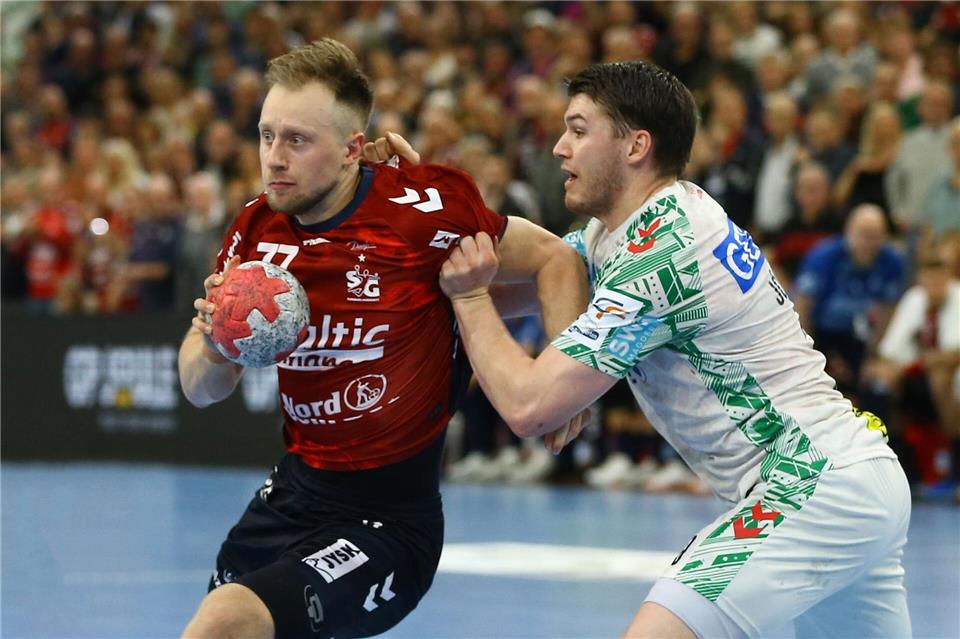 Luca Witzke wird SG Flensburg-Handewitt für den Rest der Saison fehlen.Michael Hundt/dpa