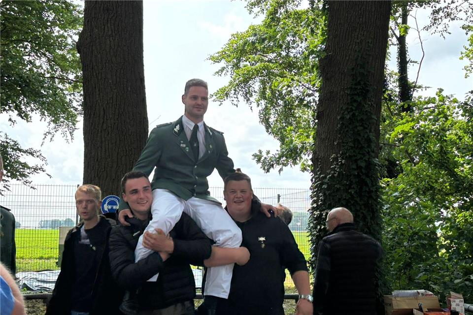 Lucas Lange ist der neue König von Grütlohn.