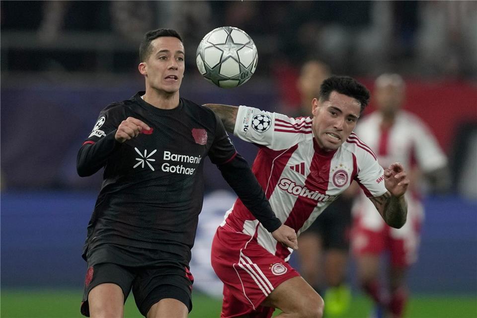 Lucas Vazquez fehlt Bayer mehrere Wochen. (Archivbild)Thanassis Stavrakis/AP/dpa