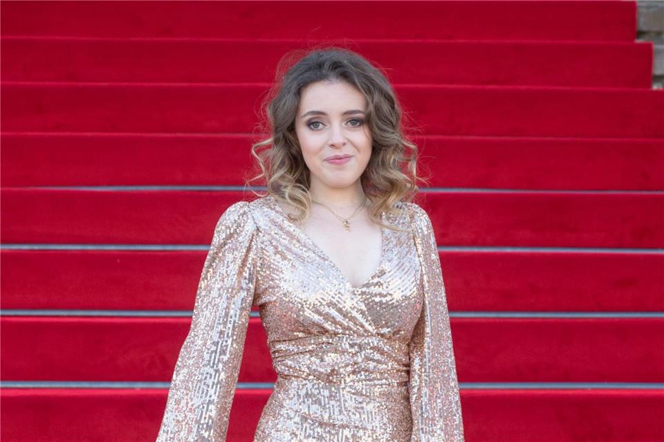 Lucienne Renaudin Vary erhält den Leonard Bernstein Award. (Archivbild)Christophe Gateau/dpa