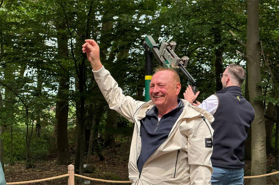 Ludger Kipp ist Schützenkönig der St.-Michael-Schützen in Marbeck. Der Schützenverein lädt in diesem Jahr erstmals zu einer Nachfeier ein, die für die ganze Familie gedacht ist. 