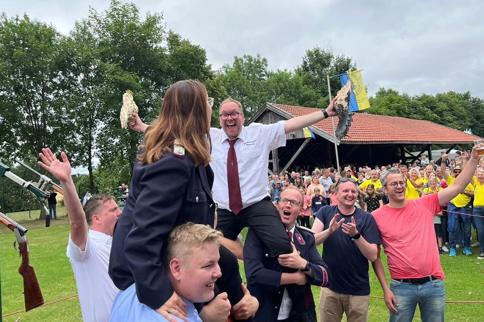 Ludwig Terfloth ist neuer Schützenkönig in Ramsdorf 