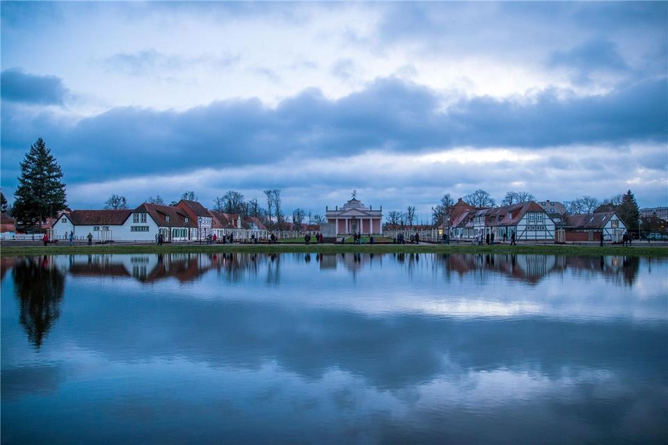 Ludwigslust im Landkreis Ludwigslust-Parchim ist ein Touristenmagnet. Angelegt wurde der Ort als Residenzstadt im 18. Jahrhundert. (Archivbild)picture alliance / Jens Büttner/dpa-Zentralbild/ZB
