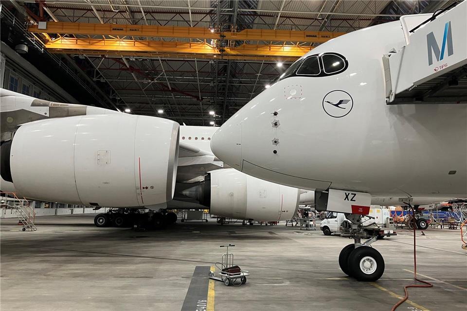 Lufthansa hatte in München mit Problemen zu kämfen (Symbolbild).Carsten Hoefer/dpa