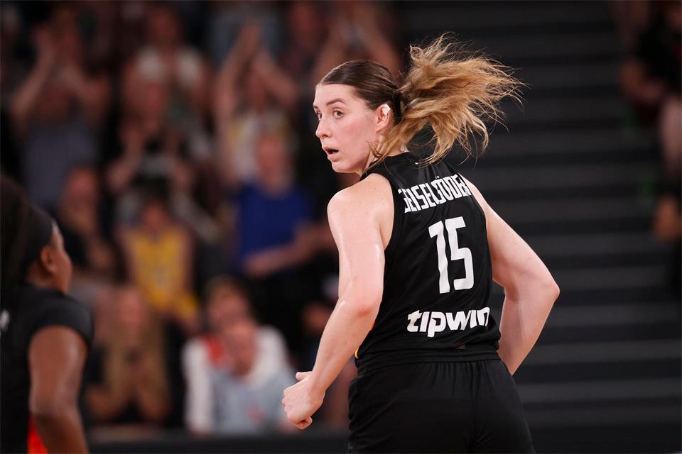 Luisa Geiselsöder spielt im deutschen Team eine zentrale Rolle. (Archivfoto)Christian Charisius/dpa