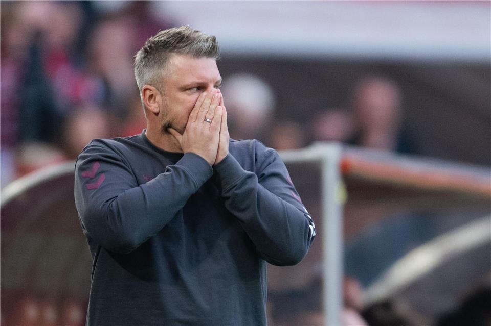 Lukas Kwasniok bekommt keine Gelegenheit mehr, den FC aus der Krise zu führen.Marius Becker/dpa