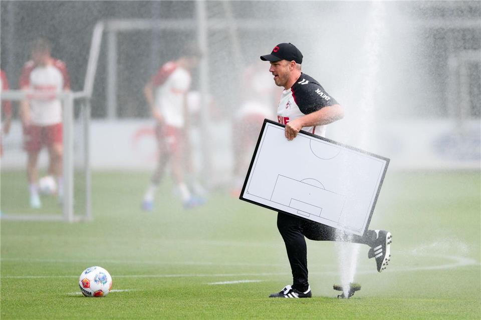 Lukas Kwasniok bringt beim 1. FC Köln frischen Wind.Marius Becker/dpa