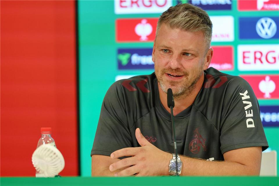Lukas Kwasniok freut sich auf sein Bundesliga-Debüt (Archivbild).Daniel Löb/dpa