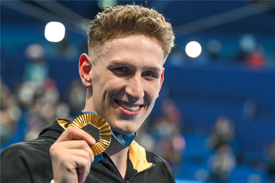 Lukas Märtens ist seit seinem Olympiasieg weiter in starker Form.Sven Hoppe/dpa