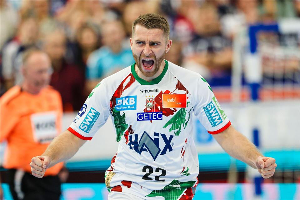 Lukas Mertens möchte mit dem SCM vorzeitig die deutsche Meisterschaft perfekt machen. (Archivbild)Frank Molter/dpa