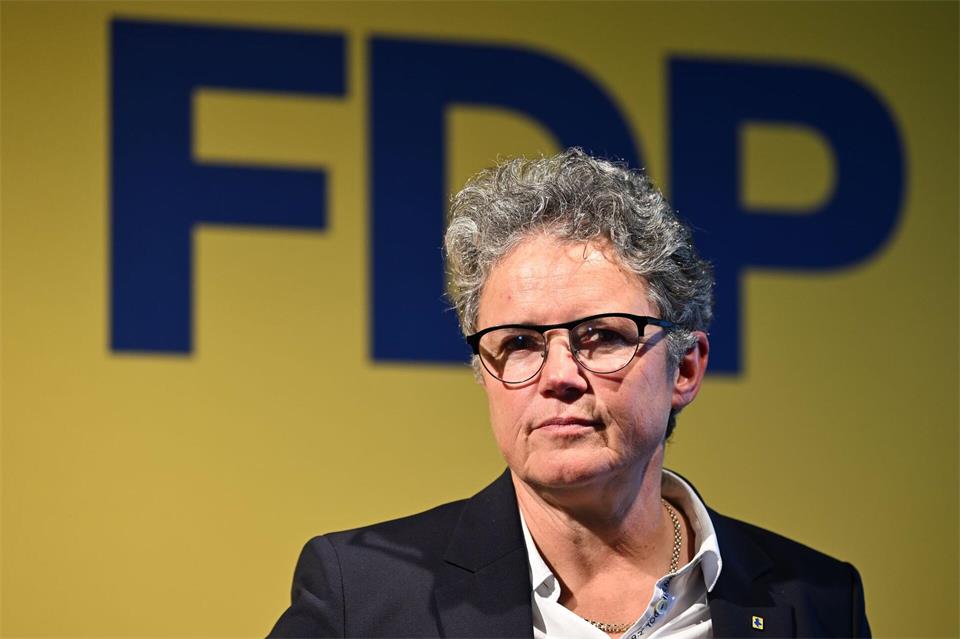 Lydia Hüskens hat ihren Rücktritt als FDP-Landeschefin angekündigt.Hendrik Schmidt/dpa