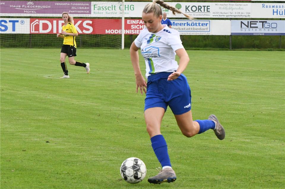 Lynn Bleker rettete dem RSV gegen Gronau einen Punkt.
