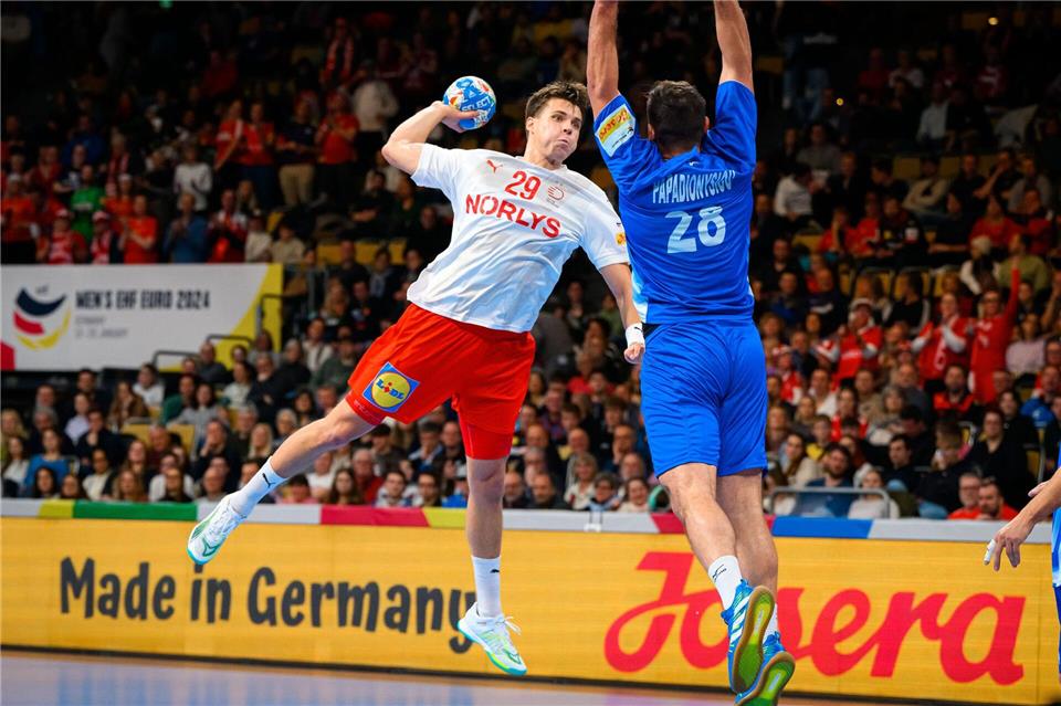 MT-Spieler Aaron Mensing hat sich die Achillessehne gerissen.Marco Wolf/dpa