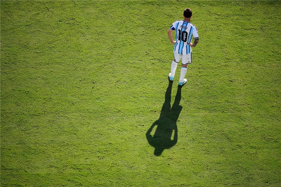 Macht Lionel Messi weiter oder endet seine Zeit in der argentinischen Nationalmannschaft?Matt Slocum/AP/dpa