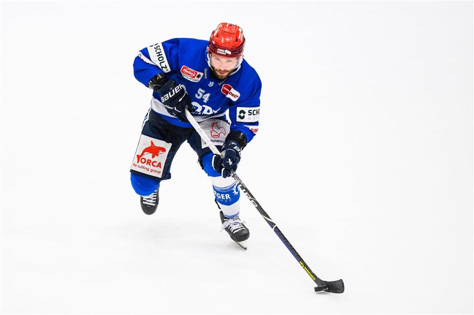 Macht Schluss mit Eishockey: Ben Marshall. (Archivbild)Tom Weller/dpa