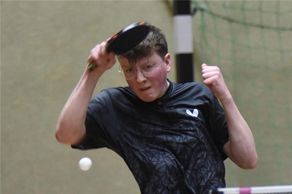 Machte Borkens Ehrenpunkt in Bottrop: Jan Hendrik Leidner.