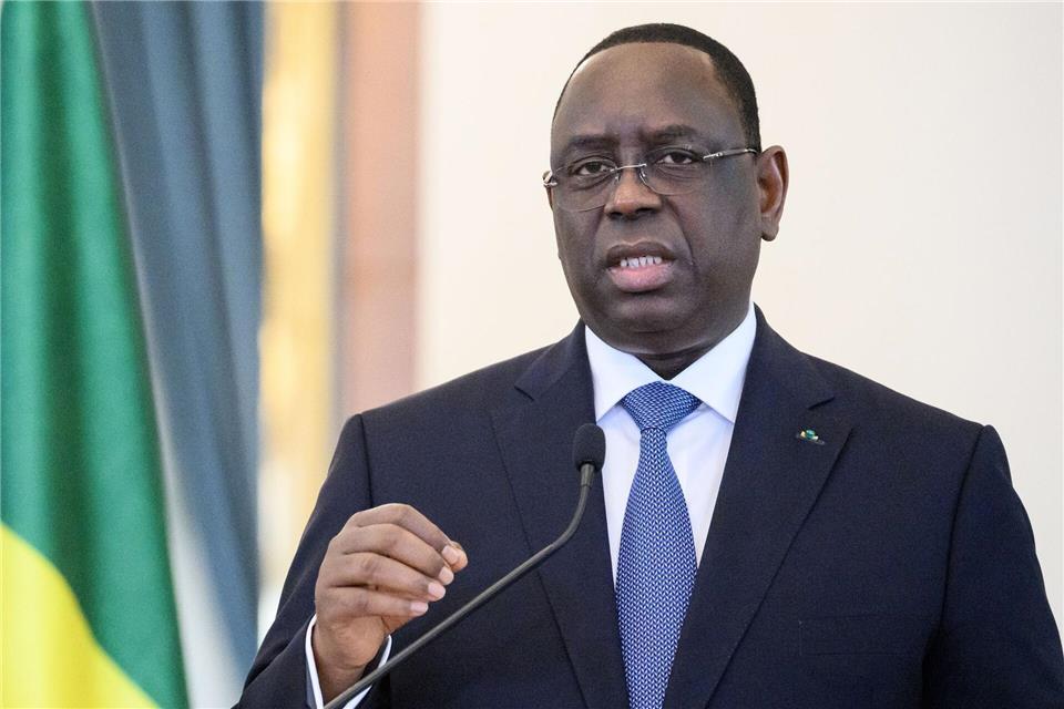 Macky Sall war Präsident des Senegal. (Archivfoto)Bernd von Jutrczenka/dpa