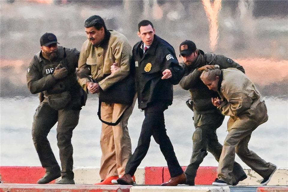 Maduro wurde im Januar gefangengenommen (Archivbild).Kyle Mazza/Zuma Press/dpa