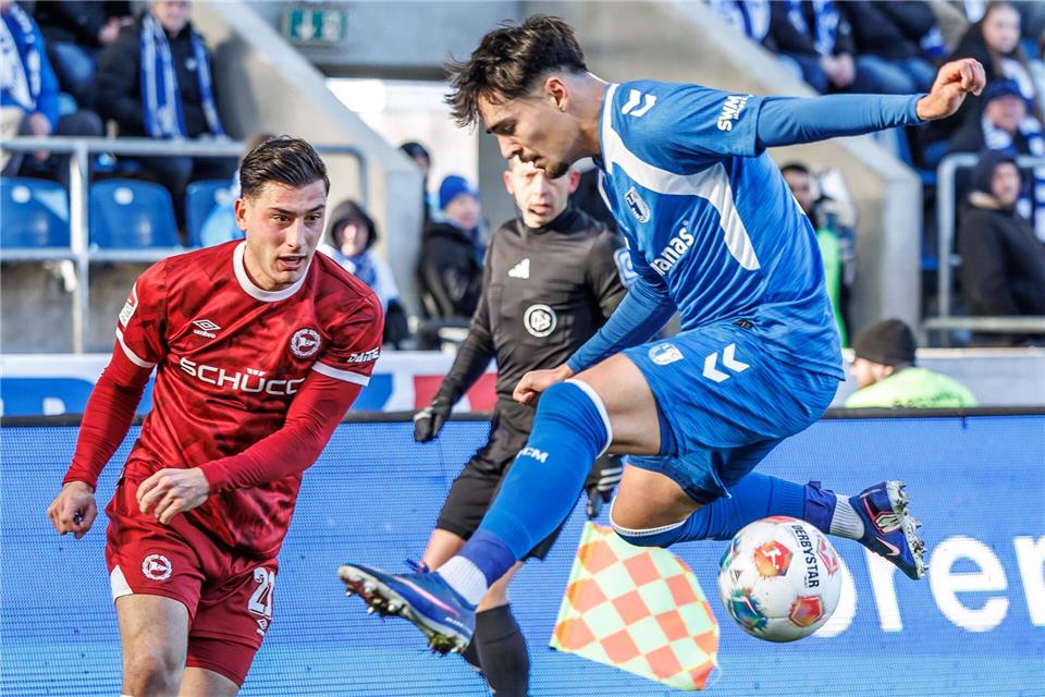 Magdeburg war bemüht, doch nur die Gäste nutzten ihre ChancenAndreas Gora/dpa