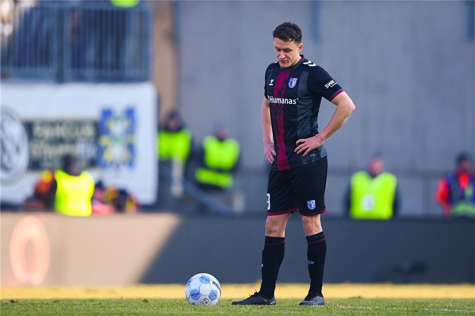 Magdeburgs Stürmer Martijn Kaars wechselt zum FC St. Pauli. (Archivbild)Silas Schueller/DeFodi Images/dpa