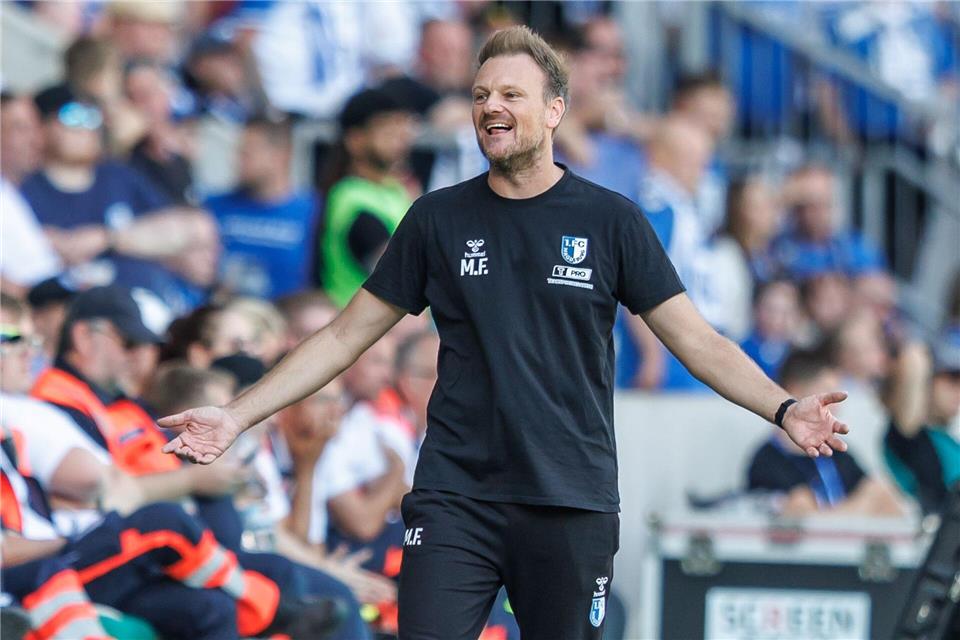 Magdeburgs Trainer Markus Fiedler erhält Verstärkung für den AngriffAndreas Gora/dpa