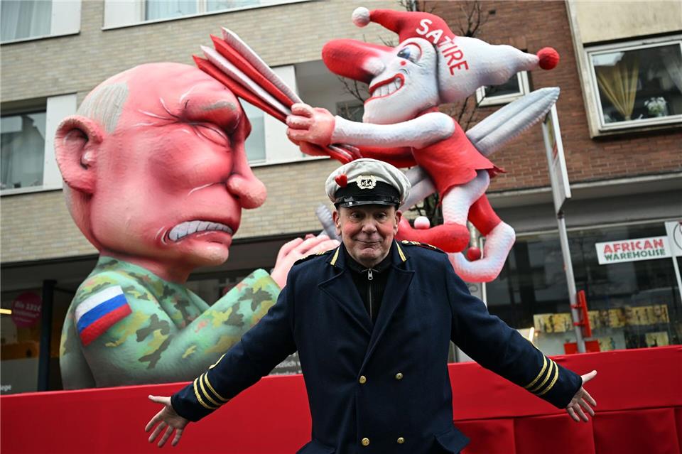 Mainzer Fastnachter solidarisieren sich mit Tilly. (Archivbild)Federico Gambarini/dpa