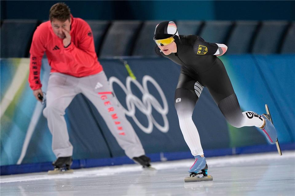 Maira Jasch belegte bei ihrem Olympia-Debüt Platz acht.Ben Curtis/AP/dpa