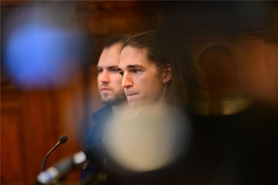 Maja T. stand in Budapest vor Gericht.Marton Monus/dpa