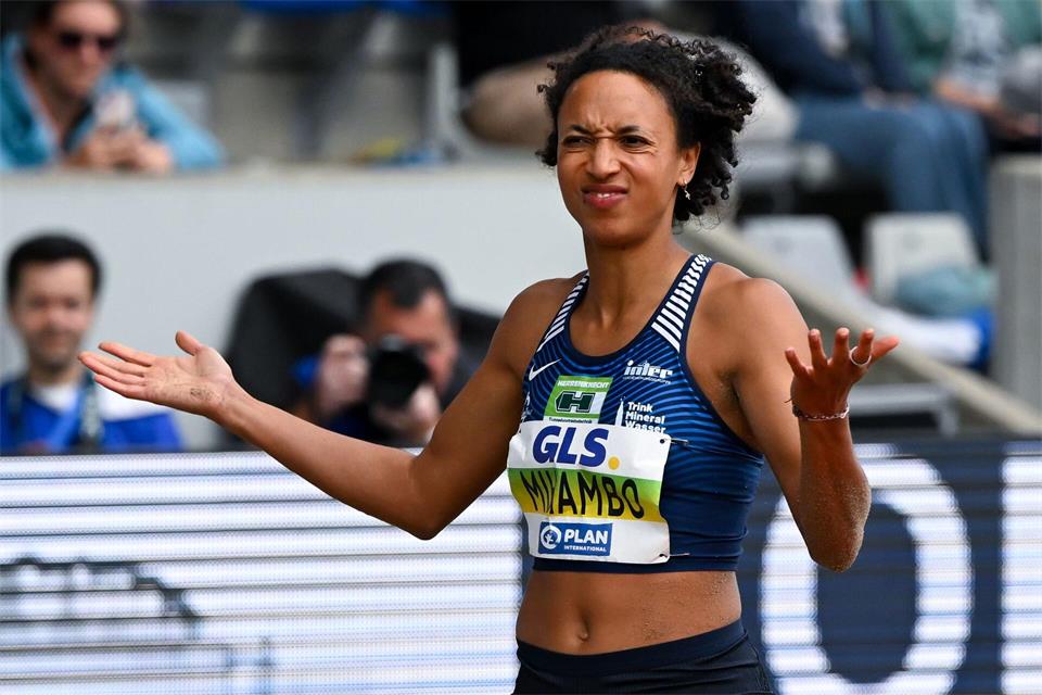 Malaika Mihambo kam in der Diamond League in Polen nicht in die Nähe der Podestplätze. (Archivbild)Sven Hoppe/dpa