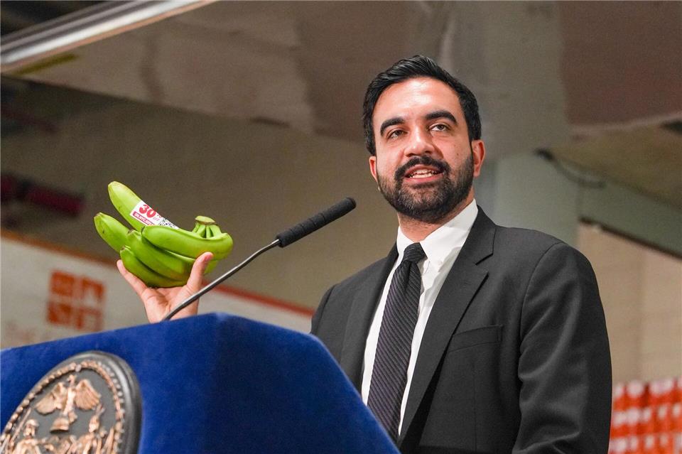 Mamdani will fünf städtische Supermärkte in New York bis 2029 eröffnen. (Archivbild)Ryan Murphy/AP/dpa