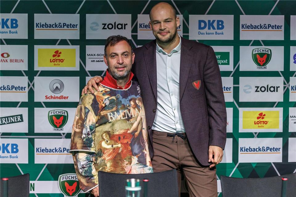 Manager Bob Hanning und Paul Drux wurden über Jahre Freunde.Andreas Gora/dpa