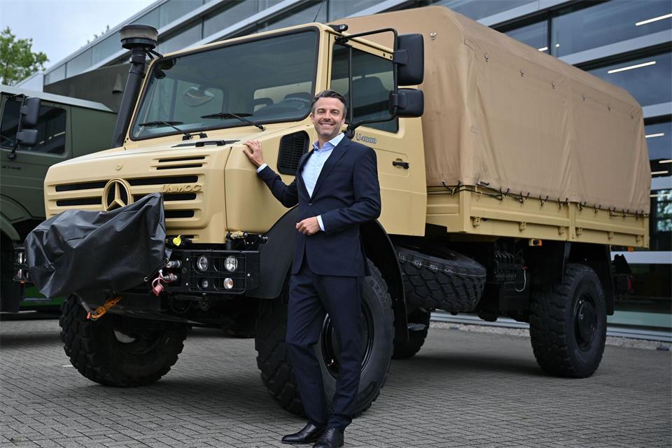 Manager Kinzelmann: Nachfrage nach dem Unimog wird steigen. (Archivbild)Katharina Kausche/dpa