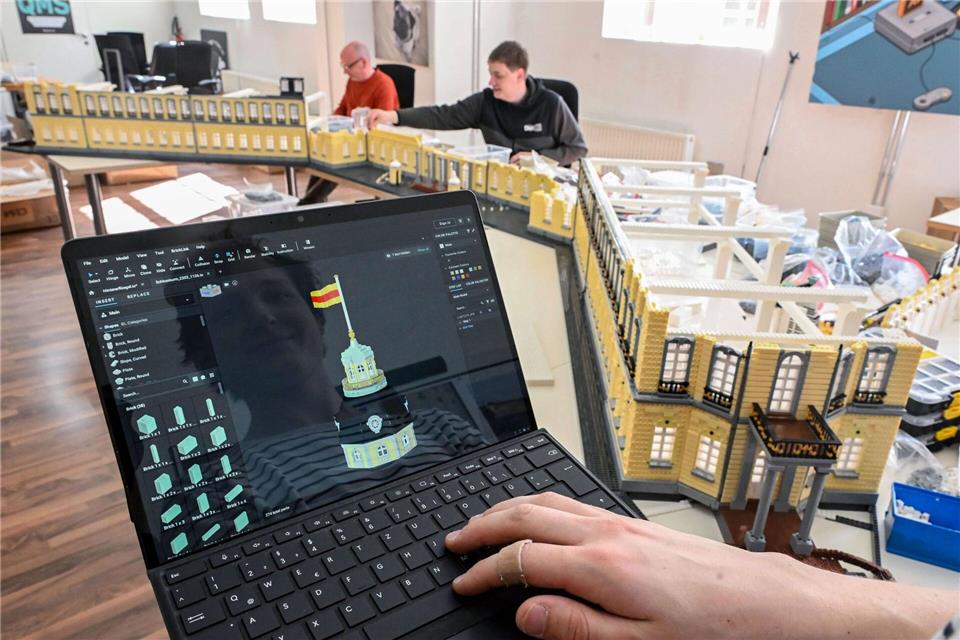 Manche Teile sind am Computer entworfen.Uli Deck/dpa