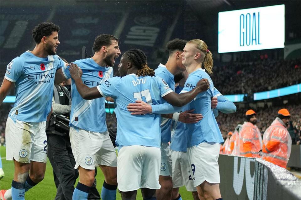 Manchester City war gegen den FC Liverpool das überlegene Team.Jon Super/AP/dpa