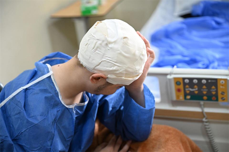 Manchmal ist der 21-Jährige in sich versunken.Michael Brandt/dpa