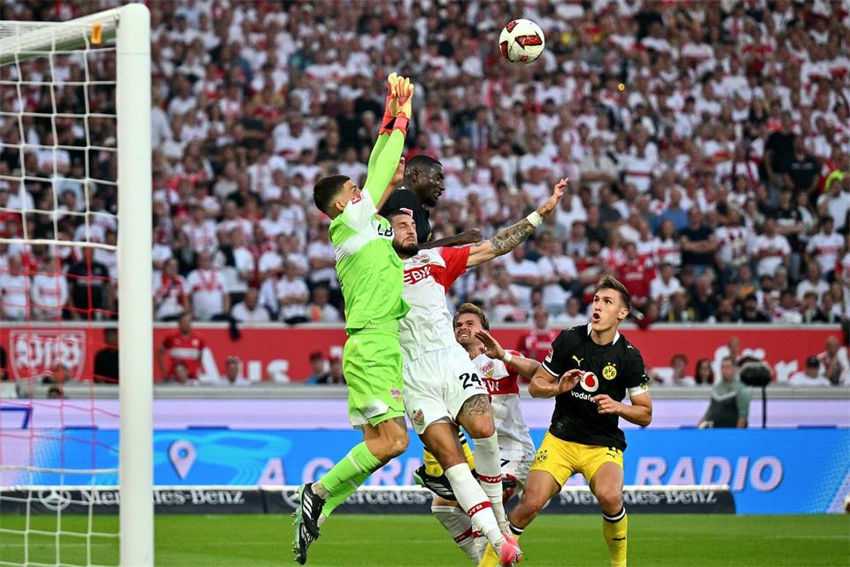 Mangelware: Starfraumszenen im Samstagabendspiel.Jan-Philipp Strobel/dpa