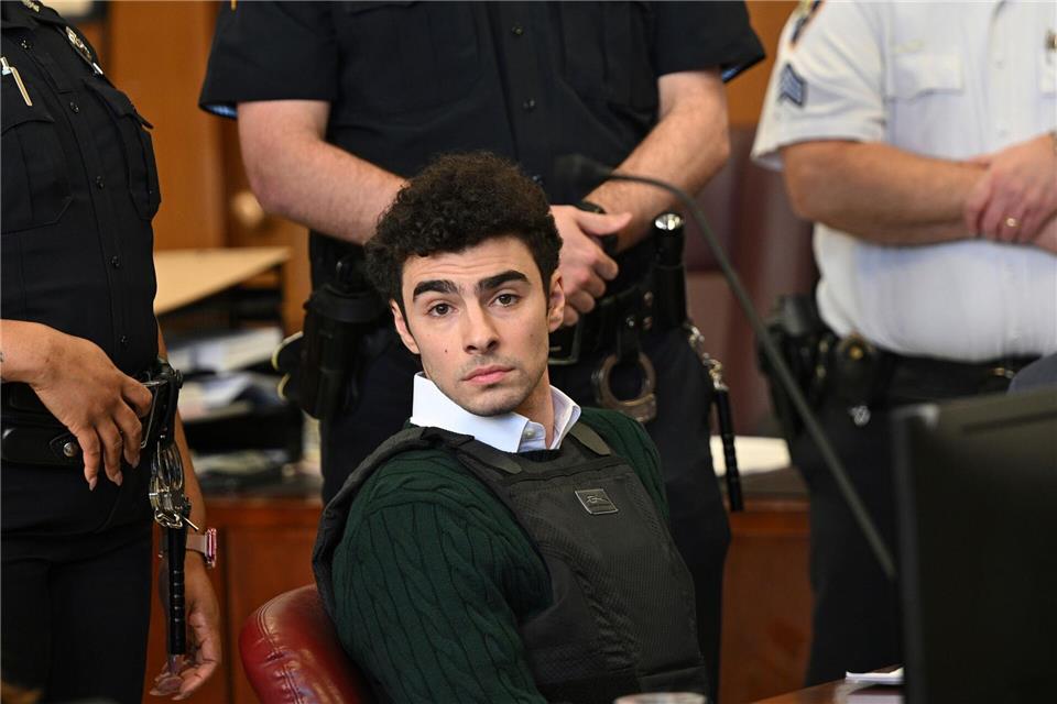 Mangione legte ein Geständnis ab. (Archivbild)Curtis Means/POOL DailyMail.com via AP/dpa