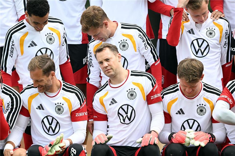Manuel Neuer ist zurück im Kreis der Nationalmannschaft. Federico Gambarini/dpa
