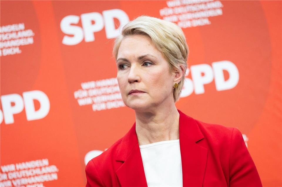 Manuela Schwesig strebt in ihrer Heimatstadt Schwerin erneut das Direktmandat für den Landtag an. (Archivbild) Moritz Frankenberg/dpa