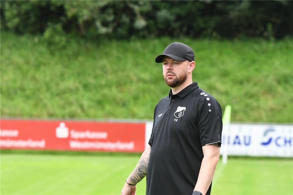 Marbecks Trainer Tim Köster war von der Leistung seiner Frauen nicht wirklich einverstanden.