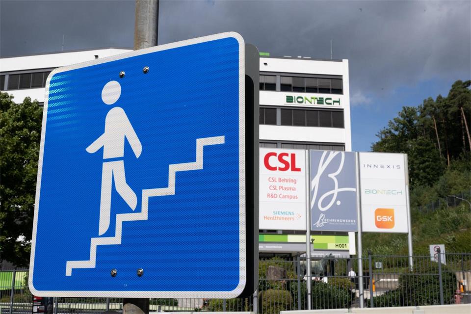 Marburg gilt als wichtiger Pharmastandort.Boris Roessler/dpa