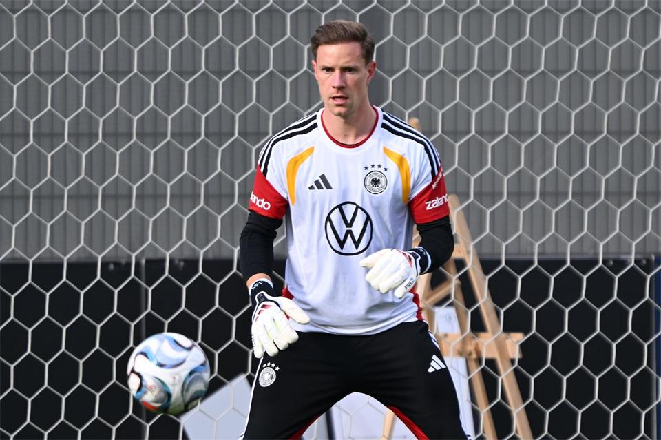 Marc-André ter Stegen kehrt ins Tor der Nationalmannschaft zurück. Federico Gambarini/dpa