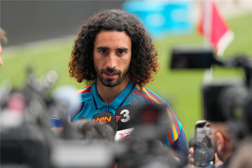 Marc Cucurella trägt künftig das Trikot von Real Madrid. (Archivbild)Andre Penner/AP/dpa