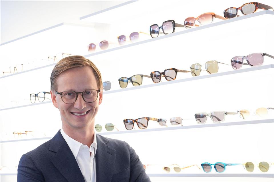 Marc Fielmann leitet seit November 2019 allein die Augenoptiker-Kette Fielmann. (Produktion)Marcus Brandt/dpa