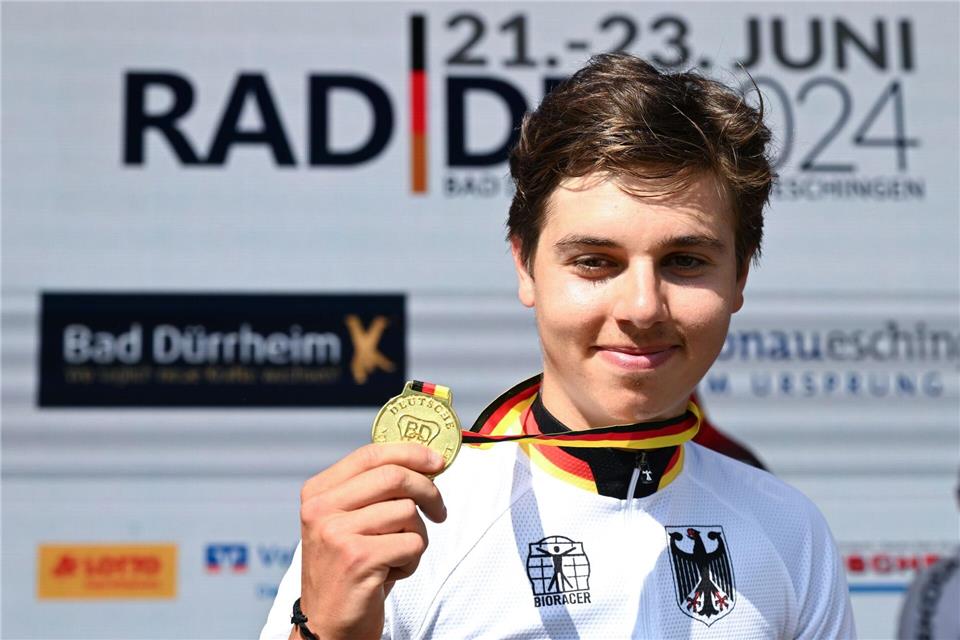 Marco Brenner wurde 2024 in Bad Dürrheim deutscher Meister.Bernd Wei�brod/dpa