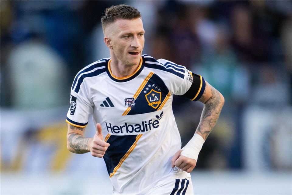 Marco Reus und die LA Galaxy stehen im Viertelfinale beim Concacaf Champions Cup. (Archivfoto)Kyusung Gong/AP/dpa